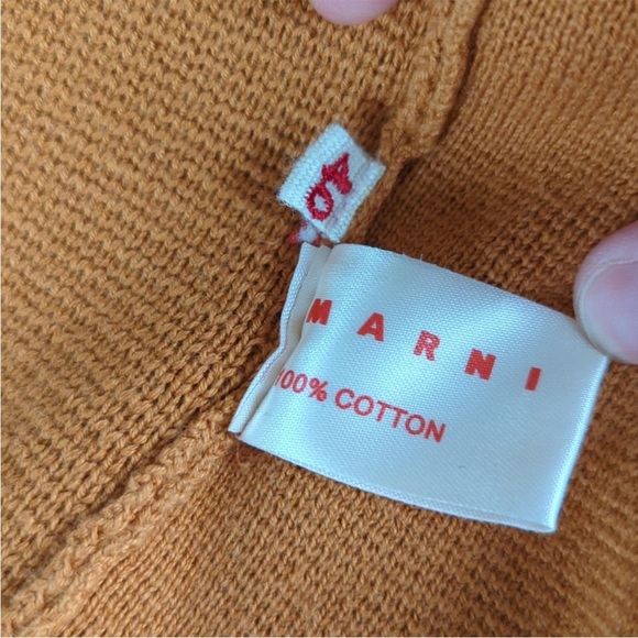 Marni Cotton Peplum Sweater - Picture 7 of 7